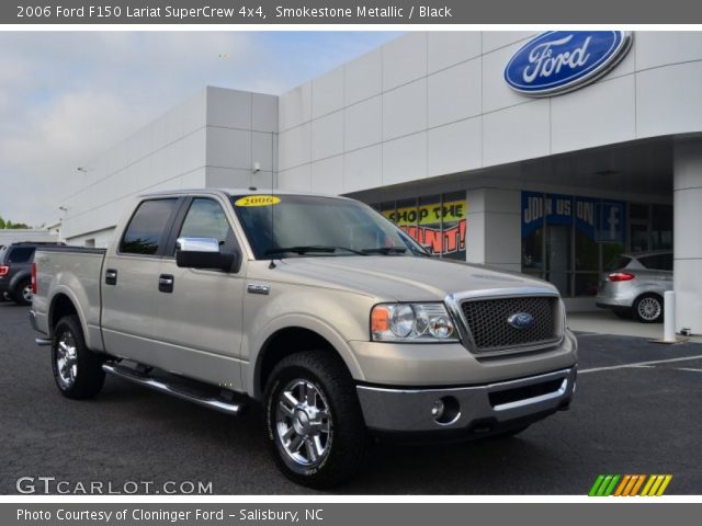 2006 Ford F150 Lariat SuperCrew 4x4 in Smokestone Metallic