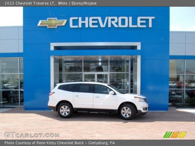 2013 Chevrolet Traverse LT in White