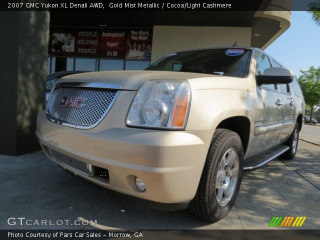 2007 GMC Yukon XL Denali AWD in Gold Mist Metallic