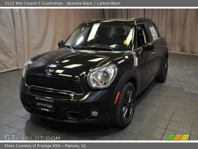 2013 Mini Cooper S Countryman in Absolute Black