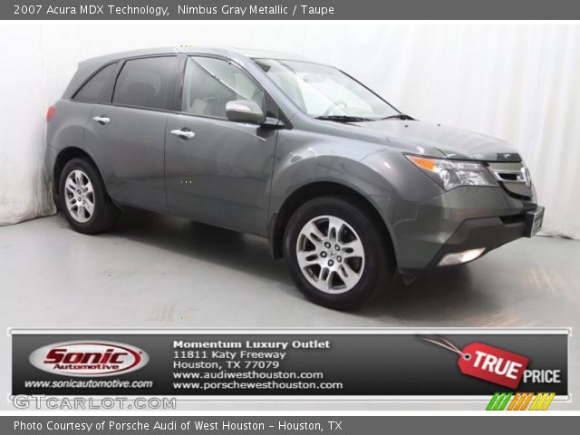 2007 Acura MDX Technology in Nimbus Gray Metallic