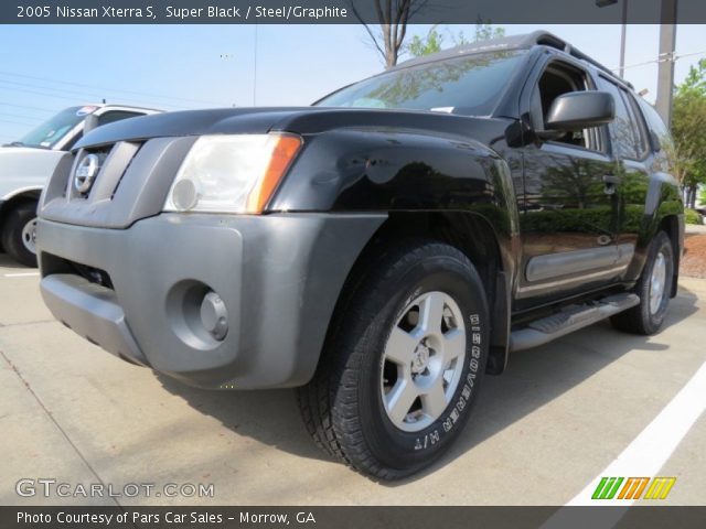 2005 Nissan Xterra S in Super Black