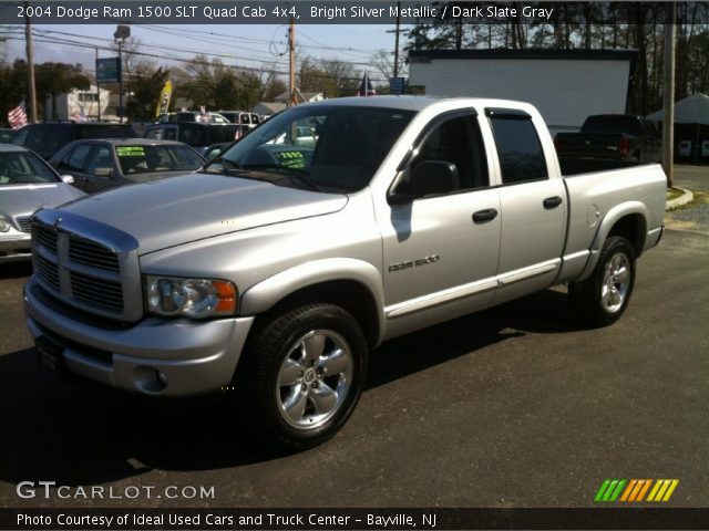 Bright Silver Metallic 2004 Dodge Ram 1500 Slt Quad Cab