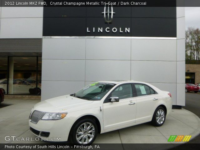 2012 Lincoln MKZ FWD in Crystal Champagne Metallic Tri-Coat