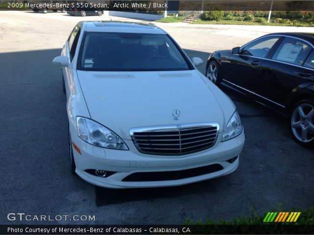 2009 Mercedes-Benz S 550 Sedan in Arctic White