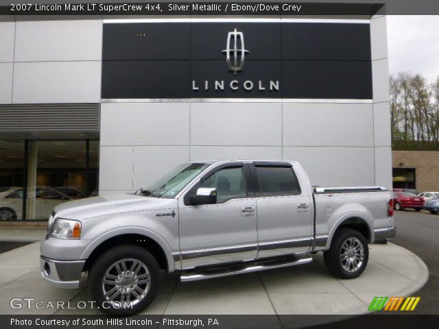 2007 Lincoln Mark LT SuperCrew 4x4 in Silver Metallic