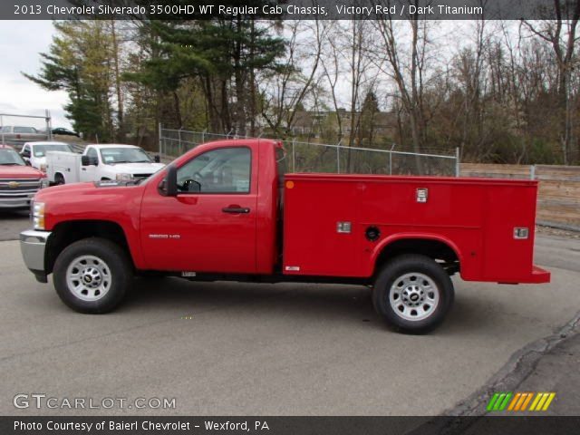 2013 Chevrolet Silverado 3500HD WT Regular Cab Chassis in Victory Red