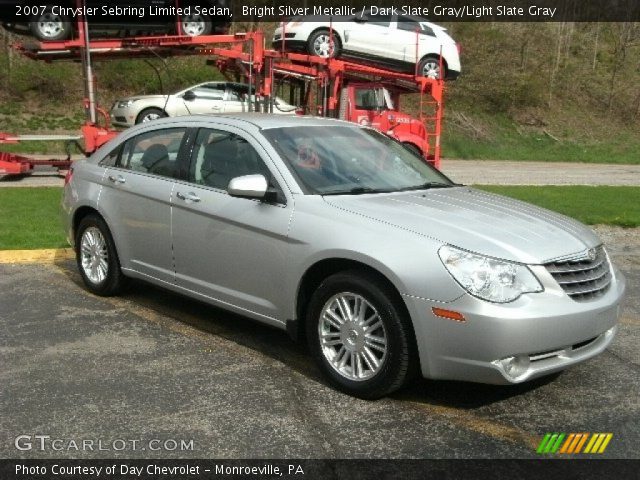 2007 Chrysler Sebring Limited Sedan in Bright Silver Metallic