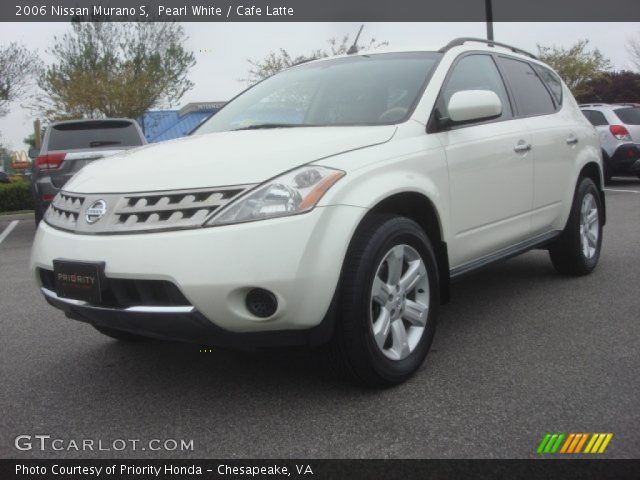 2006 Nissan Murano S in Pearl White