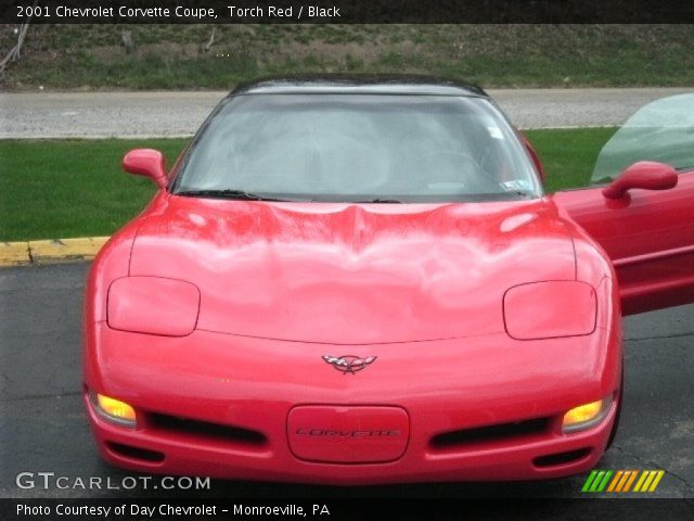 2001 Chevrolet Corvette Coupe in Torch Red
