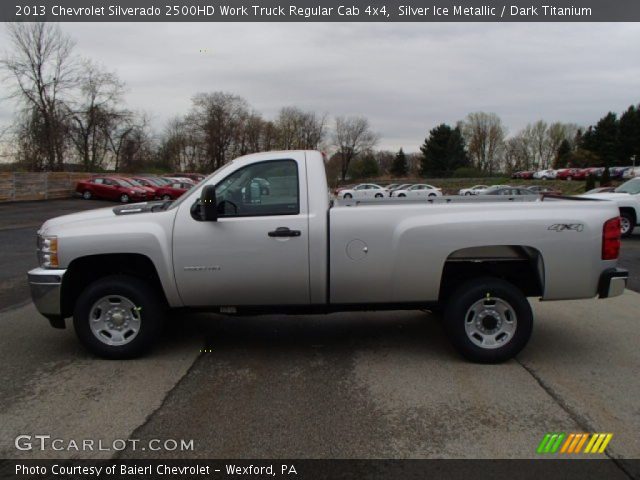 2013 Chevrolet Silverado 2500HD Work Truck Regular Cab 4x4 in Silver Ice Metallic