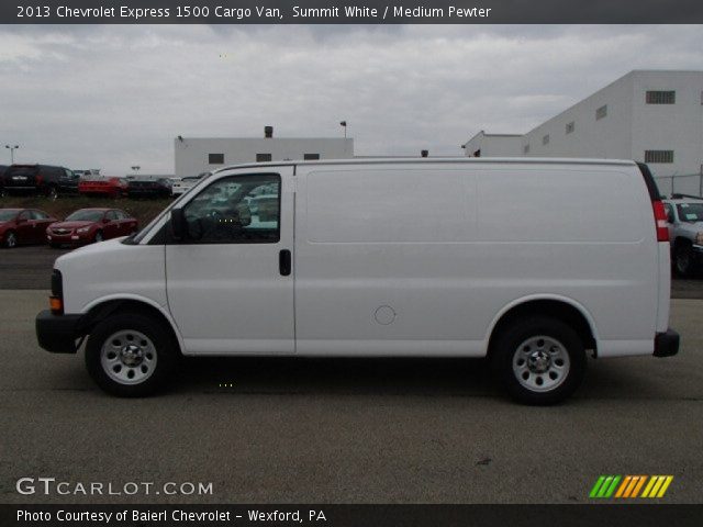 2013 Chevrolet Express 1500 Cargo Van in Summit White