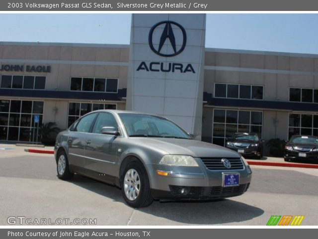 2003 Volkswagen Passat GLS Sedan in Silverstone Grey Metallic