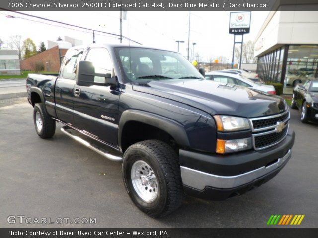 2006 Chevrolet Silverado 2500HD Extended Cab 4x4 in Dark Blue Metallic