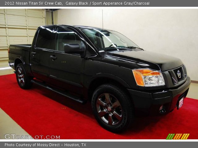 2012 Nissan Titan SV Crew Cab in Galaxy Black
