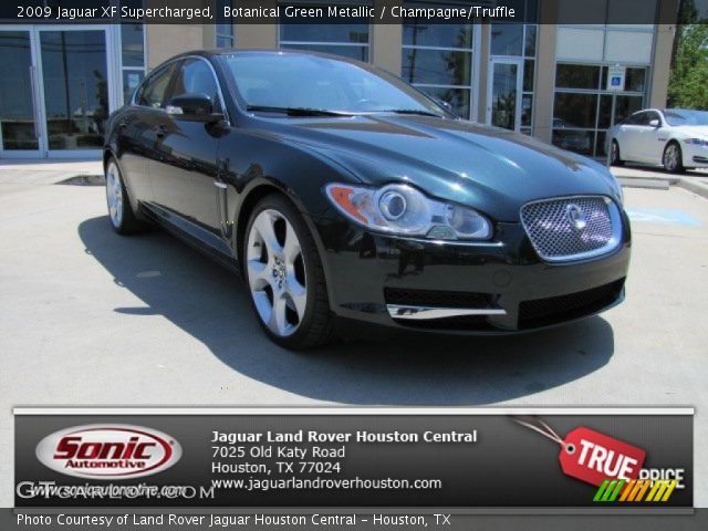 2009 Jaguar XF Supercharged in Botanical Green Metallic