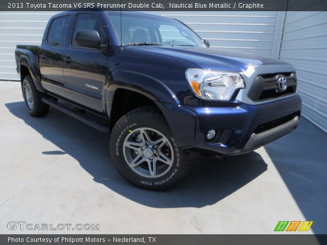 2013 Toyota Tacoma V6 SR5 Prerunner Double Cab in Nautical Blue Metallic