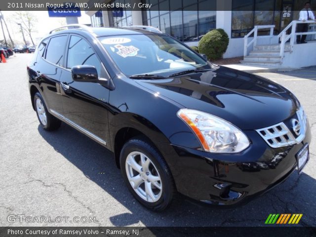 2011 Nissan Rogue SV AWD in Wicked Black