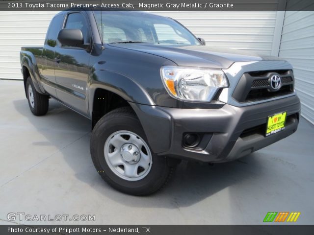 2013 Toyota Tacoma Prerunner Access Cab in Magnetic Gray Metallic