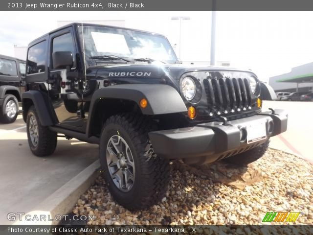 2013 Jeep Wrangler Rubicon 4x4 in Black