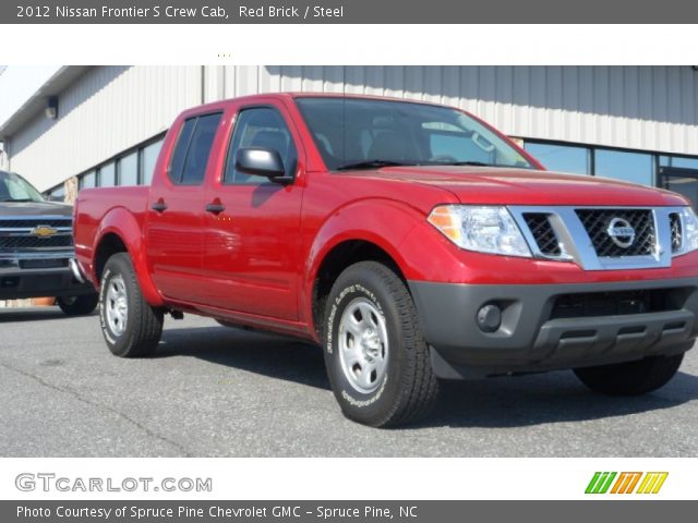 2012 Nissan Frontier S Crew Cab in Red Brick