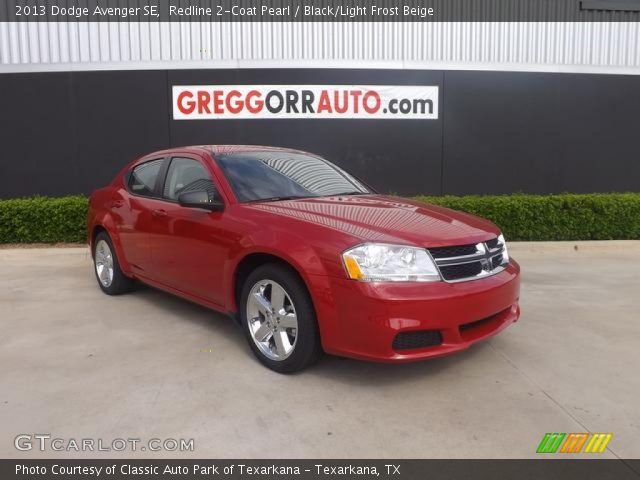 2013 Dodge Avenger SE in Redline 2-Coat Pearl