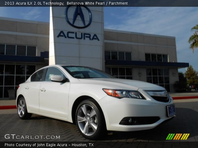 2013 Acura ILX 2.0L Technology in Bellanova White Pearl