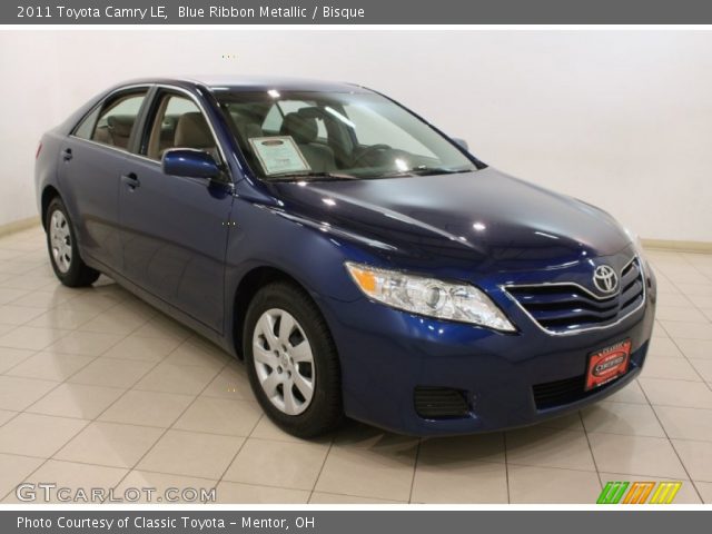 2011 Toyota Camry LE in Blue Ribbon Metallic