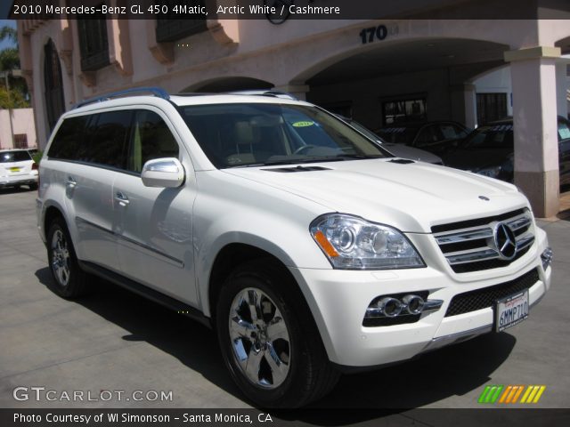 2010 Mercedes-Benz GL 450 4Matic in Arctic White