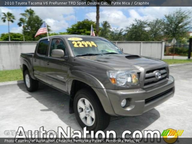 2010 Toyota Tacoma V6 PreRunner TRD Sport Double Cab in Pyrite Mica