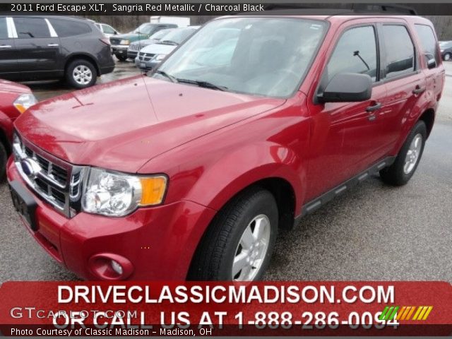2011 Ford Escape XLT in Sangria Red Metallic