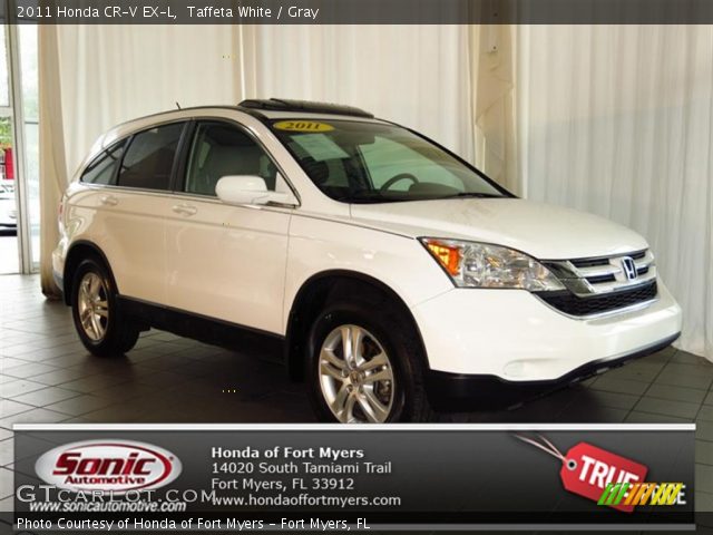 2011 Honda CR-V EX-L in Taffeta White