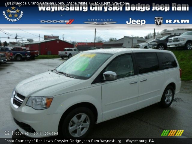 2012 Dodge Grand Caravan Crew in Stone White