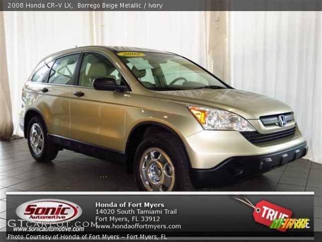 2008 Honda CR-V LX in Borrego Beige Metallic