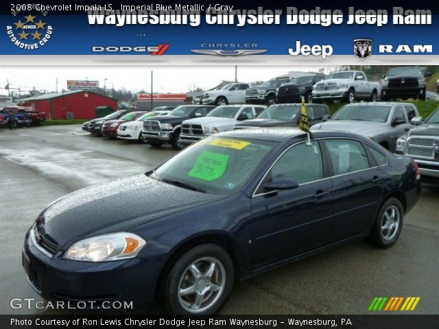 2008 Chevrolet Impala LS in Imperial Blue Metallic