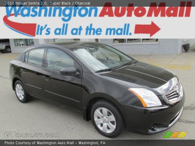 2010 Nissan Sentra 2.0 in Super Black