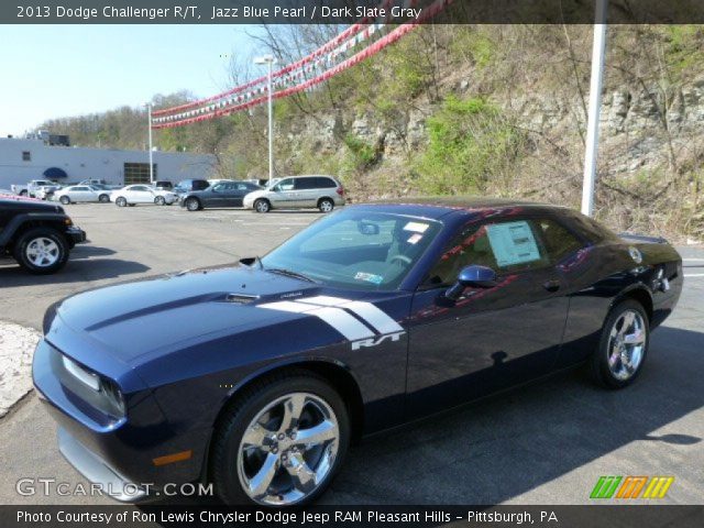 2013 Dodge Challenger R/T in Jazz Blue Pearl