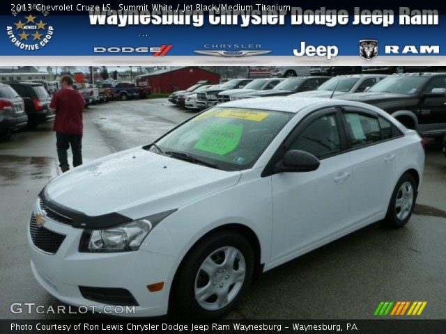 2013 Chevrolet Cruze LS in Summit White