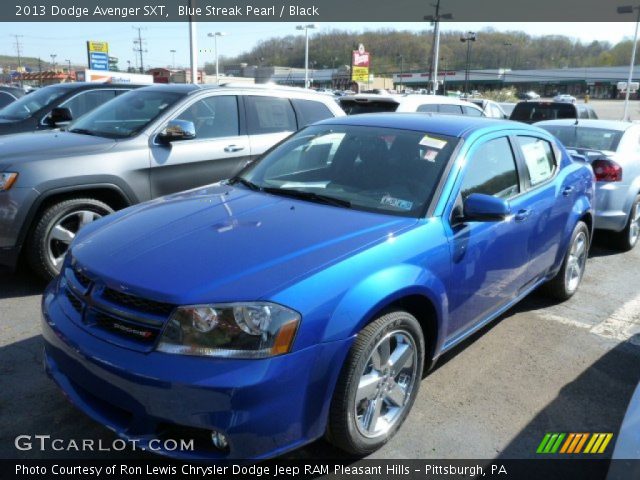 2013 Dodge Avenger SXT in Blue Streak Pearl