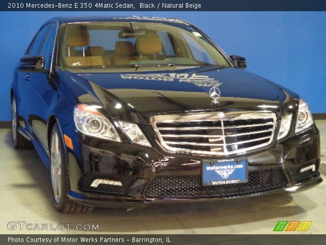 2010 Mercedes-Benz E 350 4Matic Sedan in Black