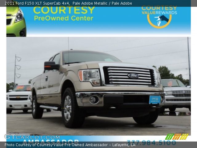 2011 Ford F150 XLT SuperCab 4x4 in Pale Adobe Metallic