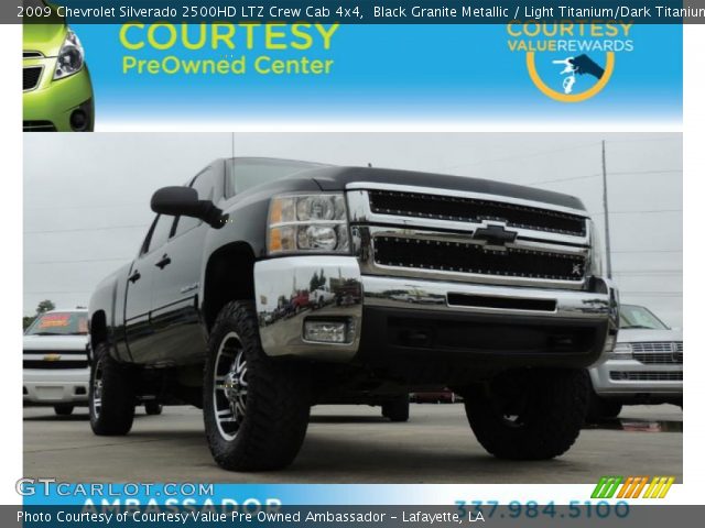 2009 Chevrolet Silverado 2500HD LTZ Crew Cab 4x4 in Black Granite Metallic