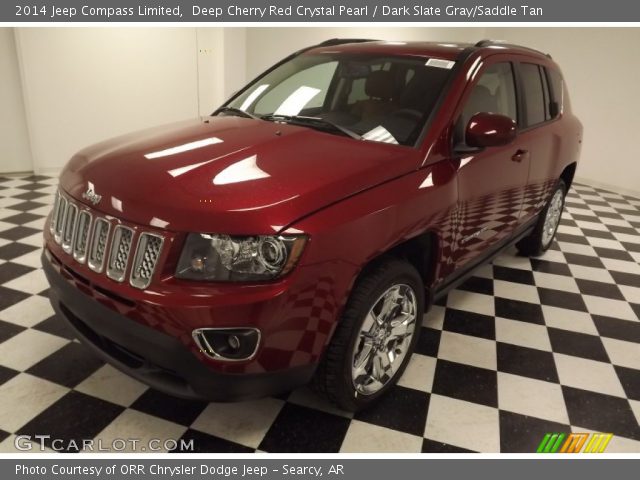 2014 Jeep Compass Limited in Deep Cherry Red Crystal Pearl