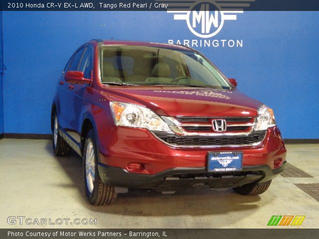 2010 Honda CR-V EX-L AWD in Tango Red Pearl