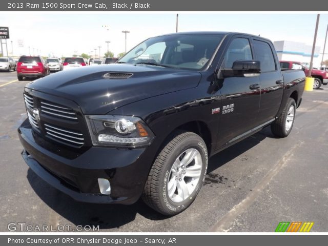 2013 Ram 1500 Sport Crew Cab in Black