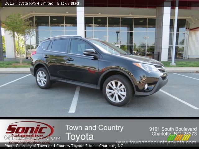 2013 Toyota RAV4 Limited in Black