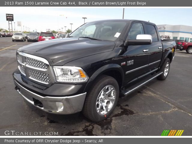 2013 Ram 1500 Laramie Crew Cab 4x4 in Black