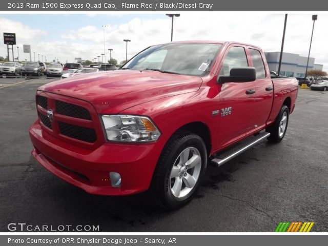 2013 Ram 1500 Express Quad Cab in Flame Red