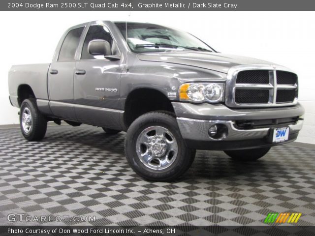 2004 Dodge Ram 2500 SLT Quad Cab 4x4 in Graphite Metallic