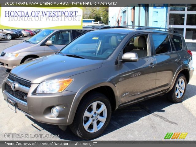2010 Toyota RAV4 Limited V6 4WD in Pyrite Metallic